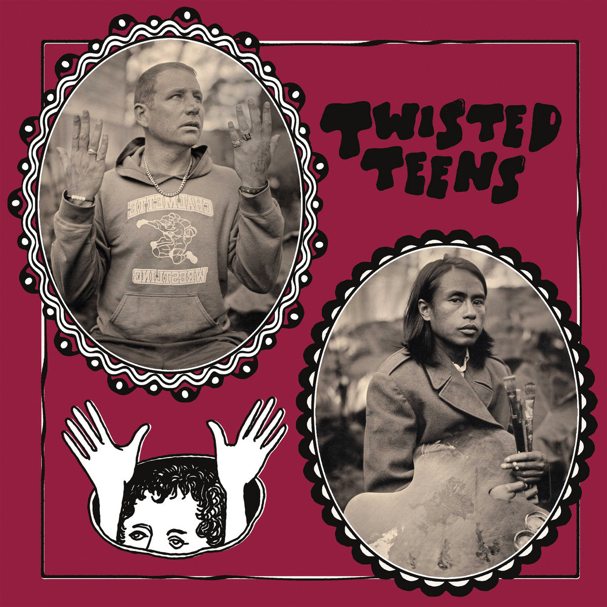 Twisted Teens - The Holy Cross Tigers (Maroon Vinyl LP)