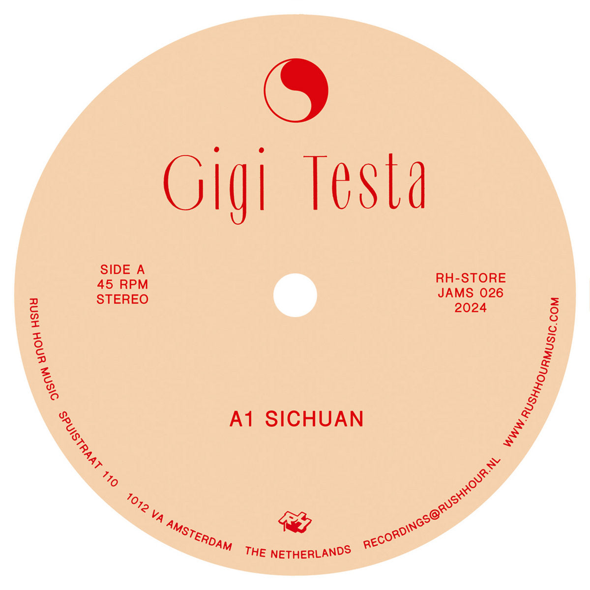 Gigi Testa - Sichuan (12")