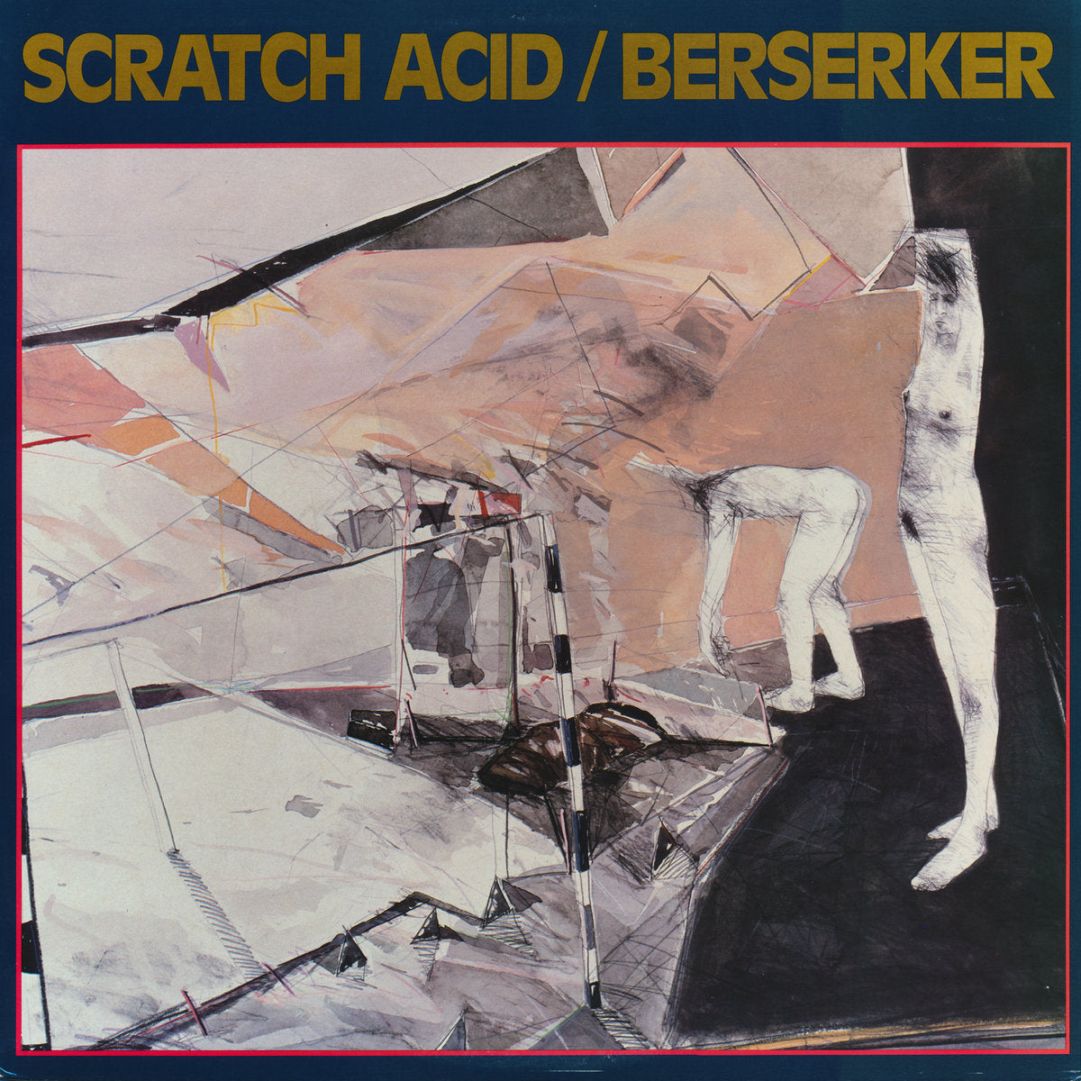 Scratch Acid - Scratch Acid & Berserker (White Coloured LP)