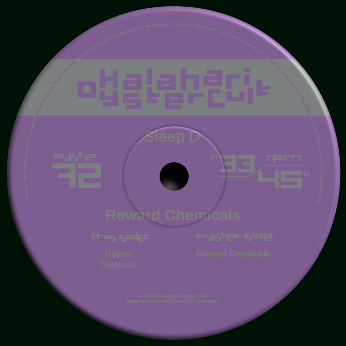 Sleep D - Reward Chemicals (12")