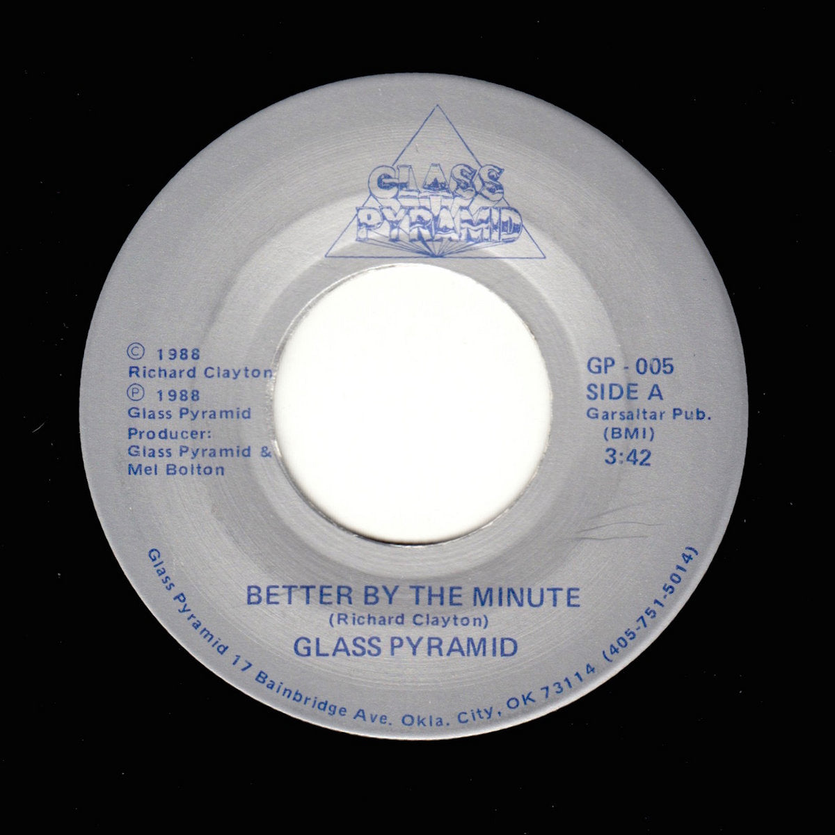 Glass Pyramid Band - Stop It / Better by the Minute