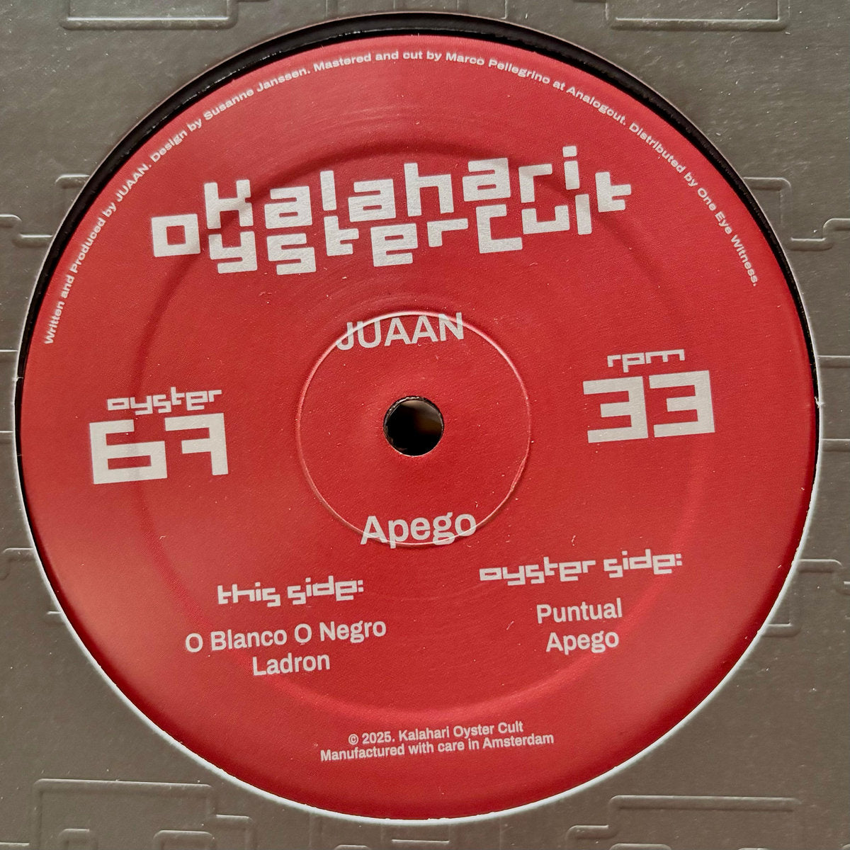 Juaan - Apego (12")