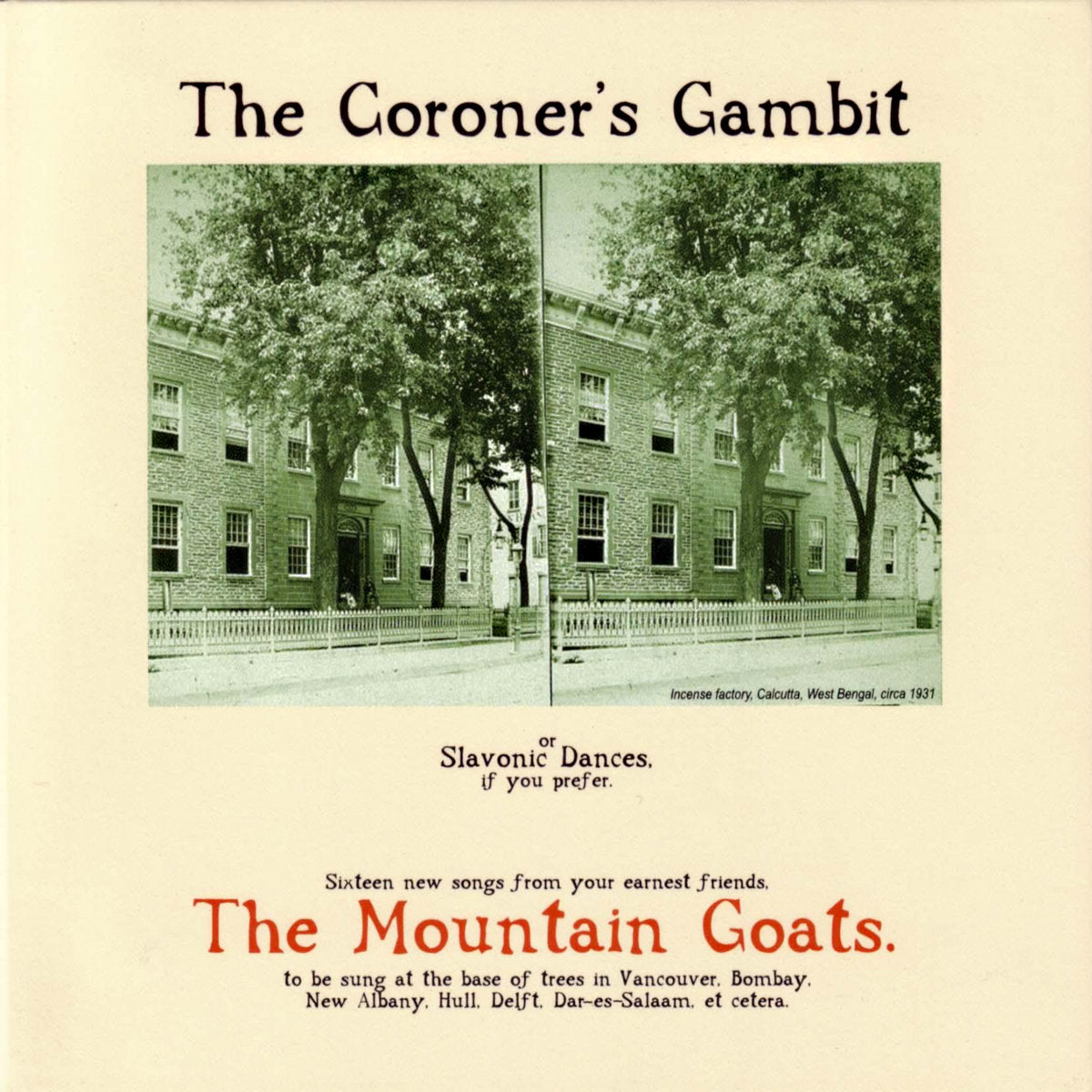 The Mountain Goats - The Coroner's Gambit (LP)