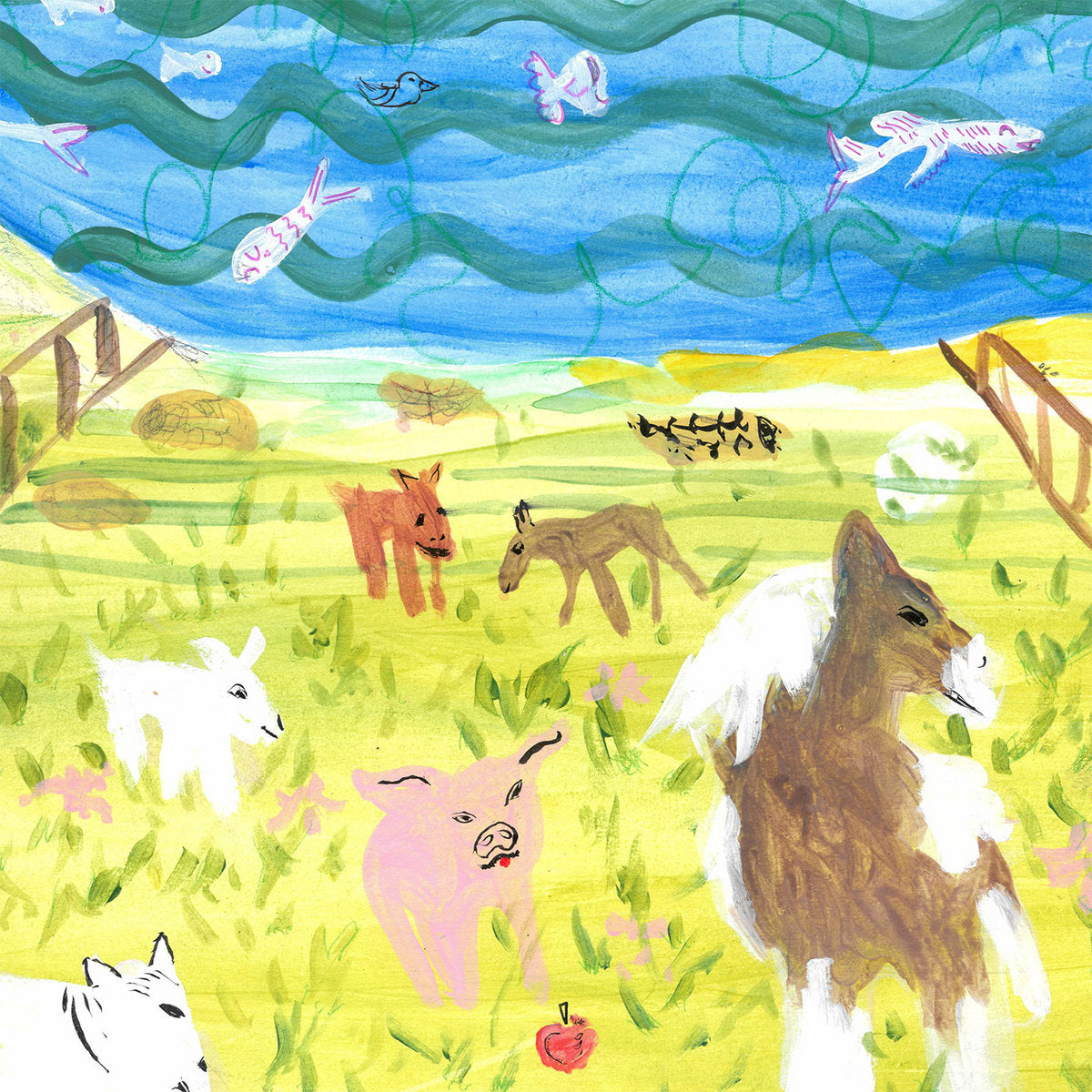 Lots Of Hands - Into A Pretty Room (Green Clear Coloured LP)