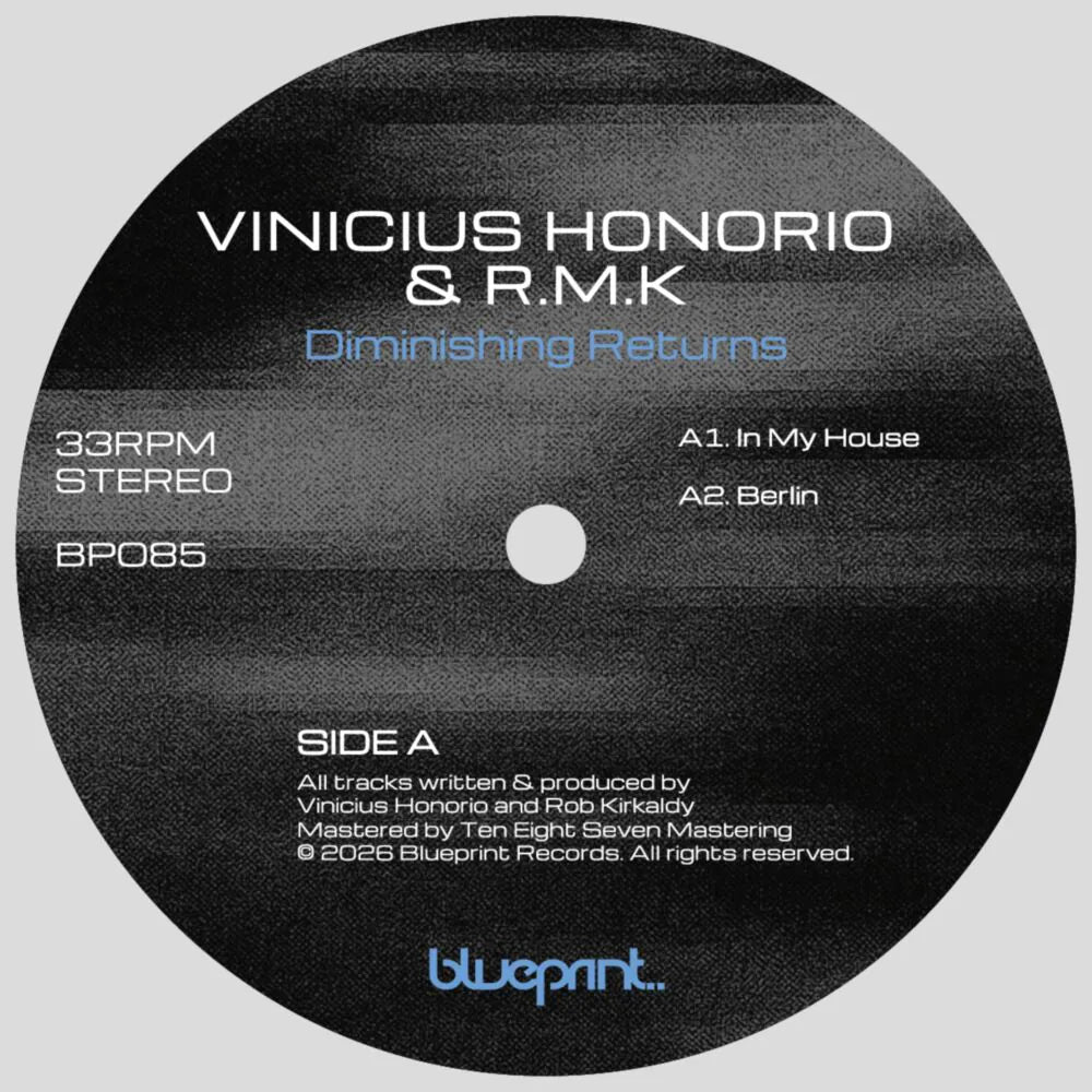Vinicius Honorio & R.m.k - Diminishing Returns EP (12")