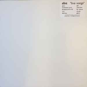USED - Slint - "Live Songs"