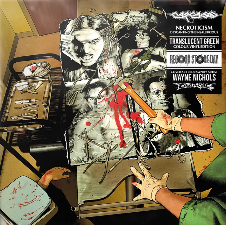 Carcass - Necroticism - Descanting The Insalubrious (Green Vinyl w/ Alt Sleeve Artwork LP)