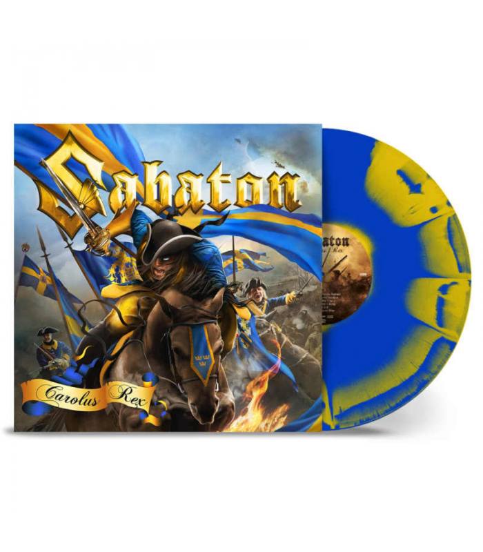 Sabaton - Carolus Rex (Blue and Yellow Sunburst Vinyl LP)
