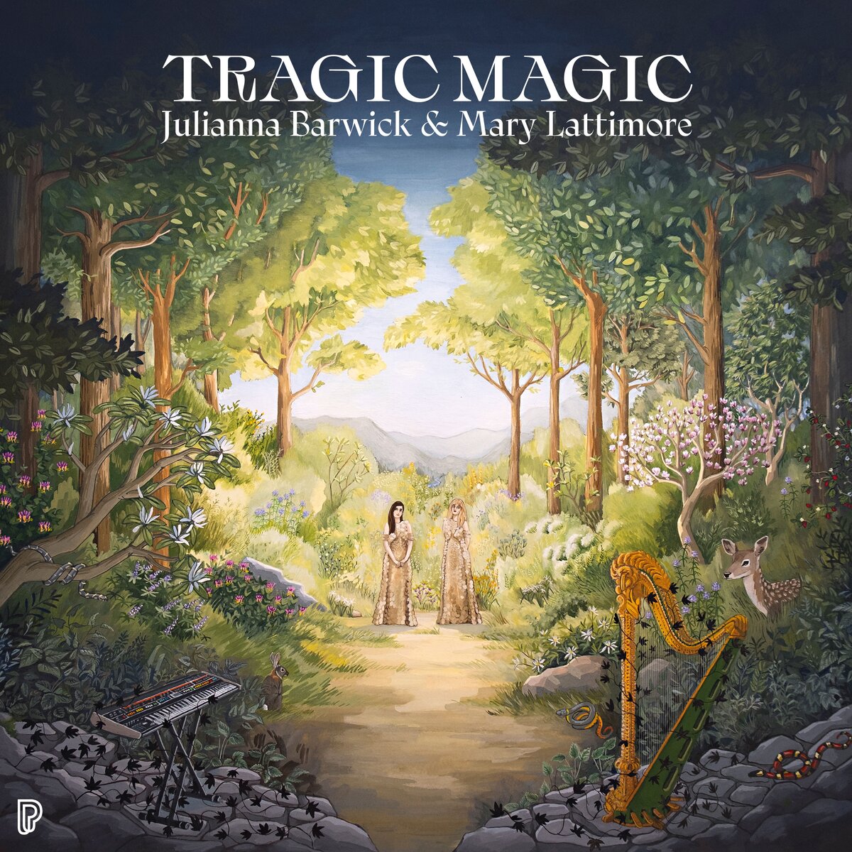 Julianna Barwick & Mary Lattimore - Tragic Magic (Forest Green Vinyl LP)