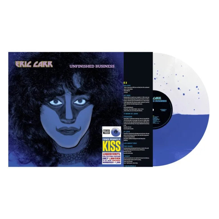 Eric Carr - Unfinished Business (Liquid Vinyl Numbered Edition LP)