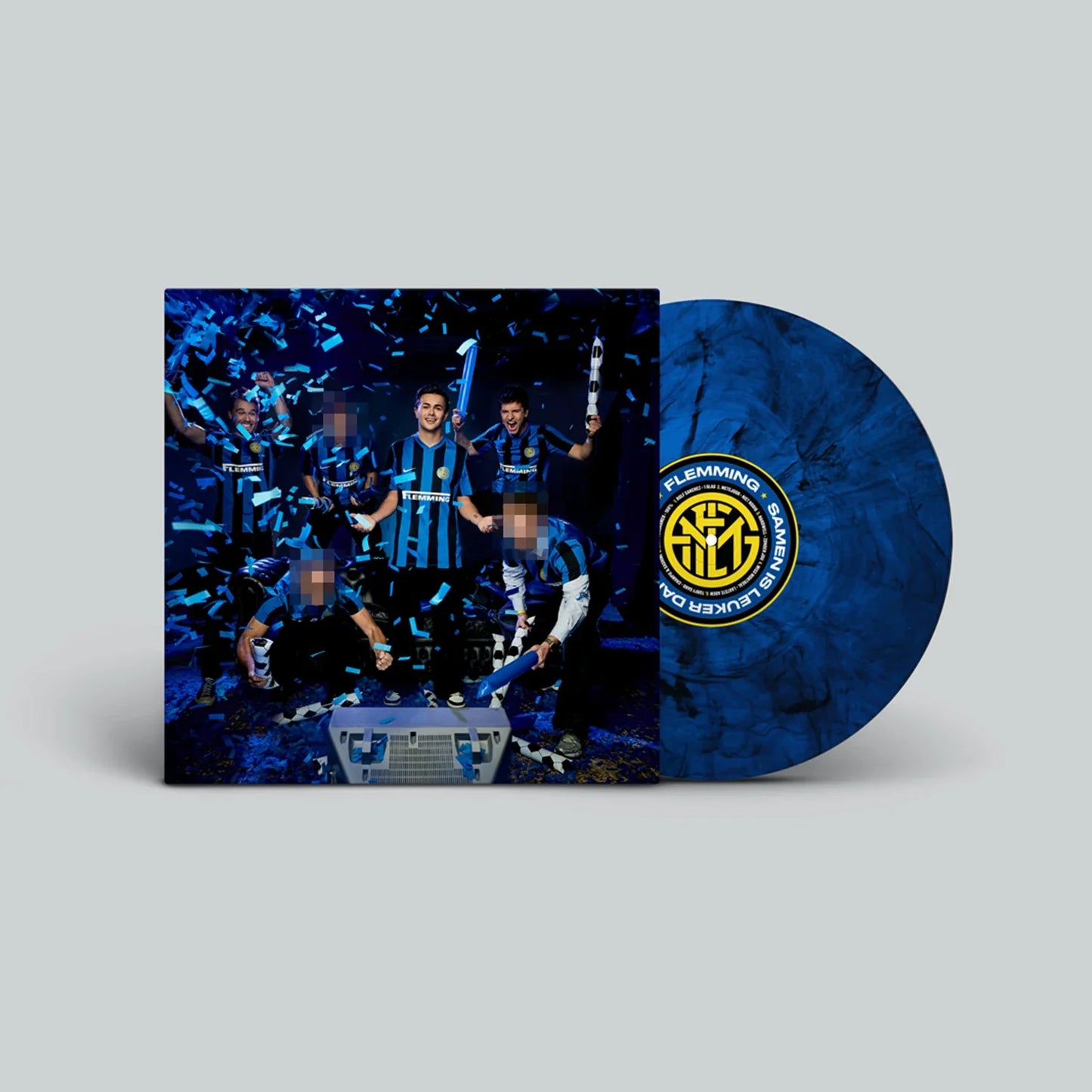 Flemming - Samen Is Leuker Dan Alleen (Blue & Black Smoke Vinyl LP)