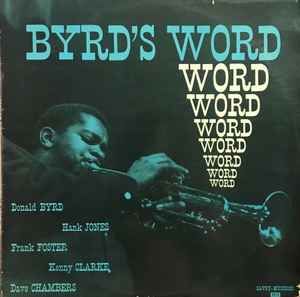 USED - Donald Byrd - Byrd's Word