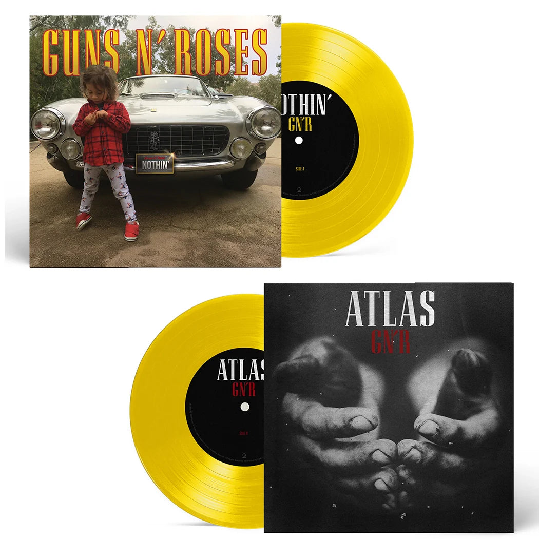 Guns N' Roses - Nothin' / Atlas (Canary Yellow Vinyl 7")