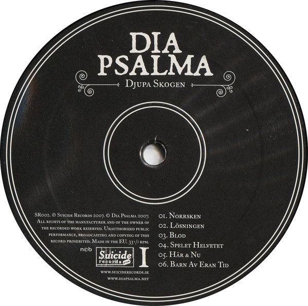 USED - Dia Psalma - Djupa Skogen