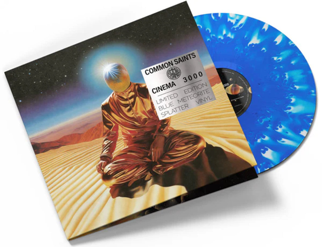Common Saints - Cinema 3000 (Blue Meteorite Splatter Coloured LP)