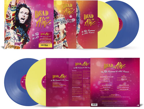Dead Or Alive - The Pete Hammond Hi-NRG Remixes (Blue & Yellow Vinyl)