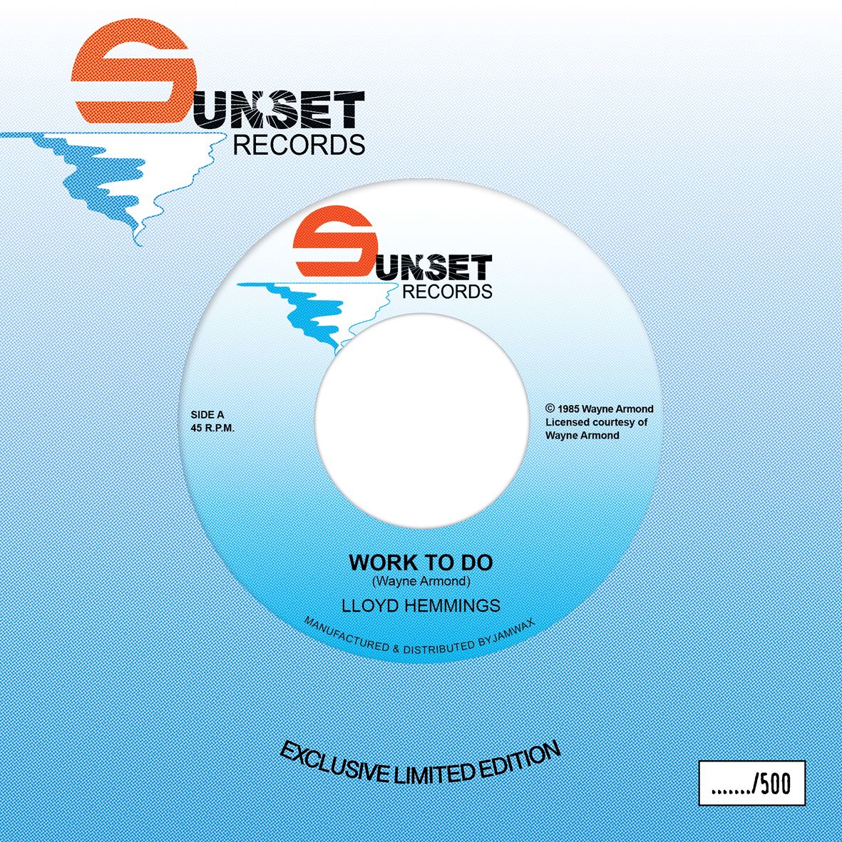 Lloyd Hemmings - Work To Do (7")