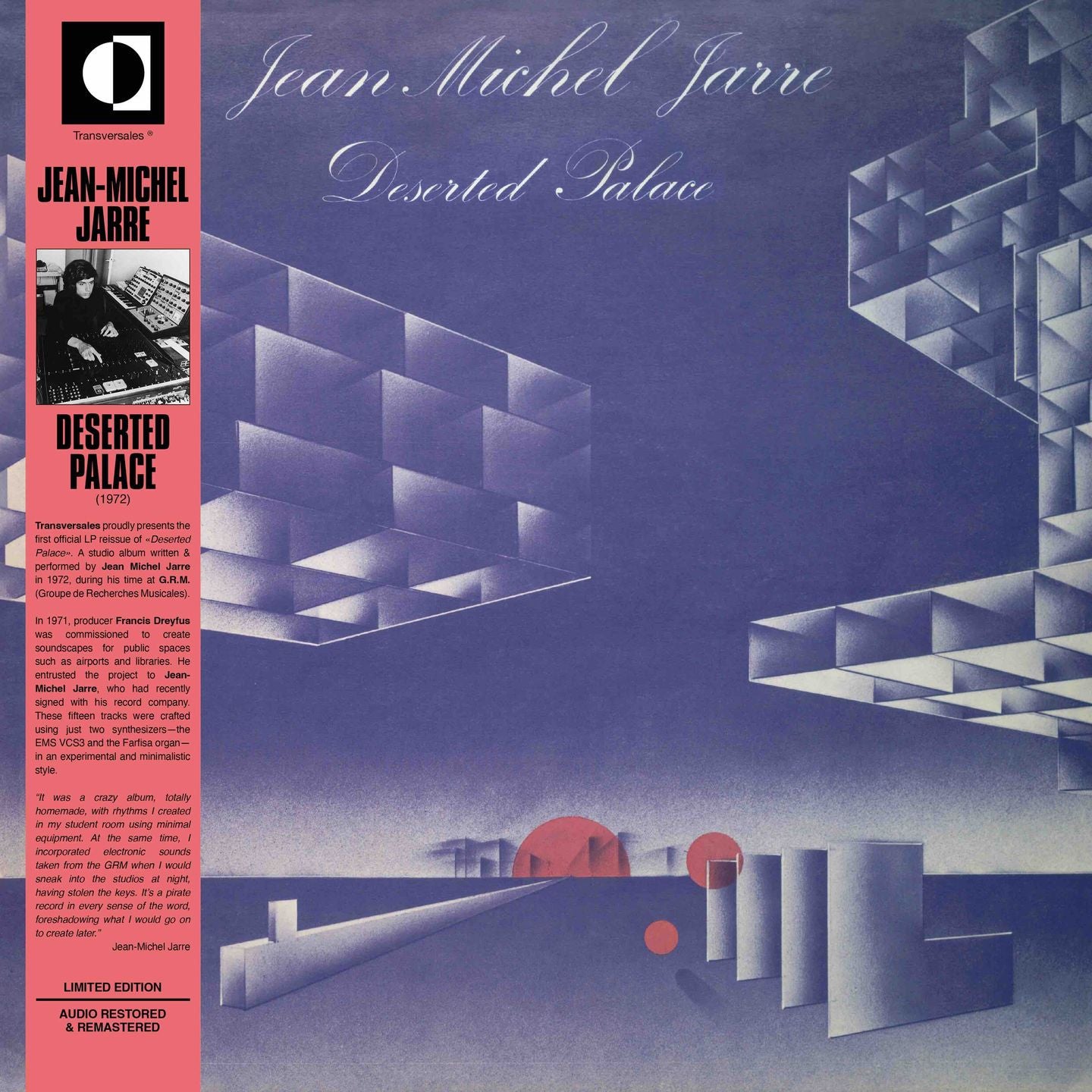 Jean-Michel Jarre - Deserted Palace (LP)