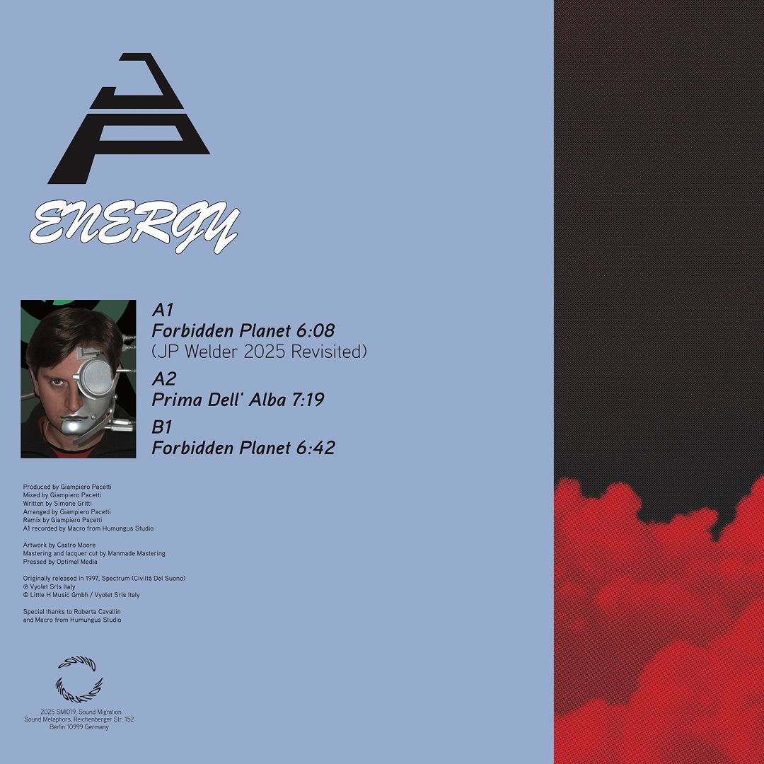 J.P. Energy - Prima Dell' Alba / Forbidden Planet (12")