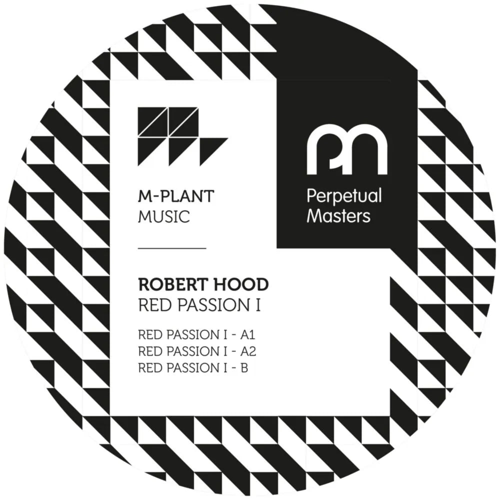 Robert Hood - Red Passion I (Transparent Red Vinyl 12")