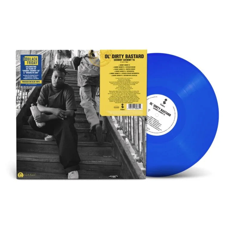 Ol' Dirty Bastard - Shimmy Shimmy Ya / Brooklyn Zoo (Blue Vinyl LP)