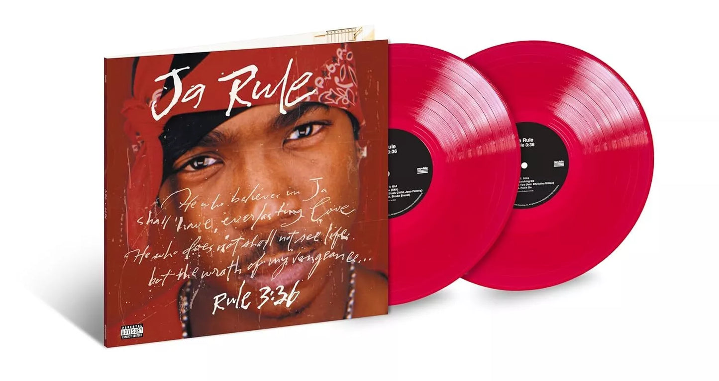 Ja Rule - Rule 3:36 (Ruby Red Coloured LP)