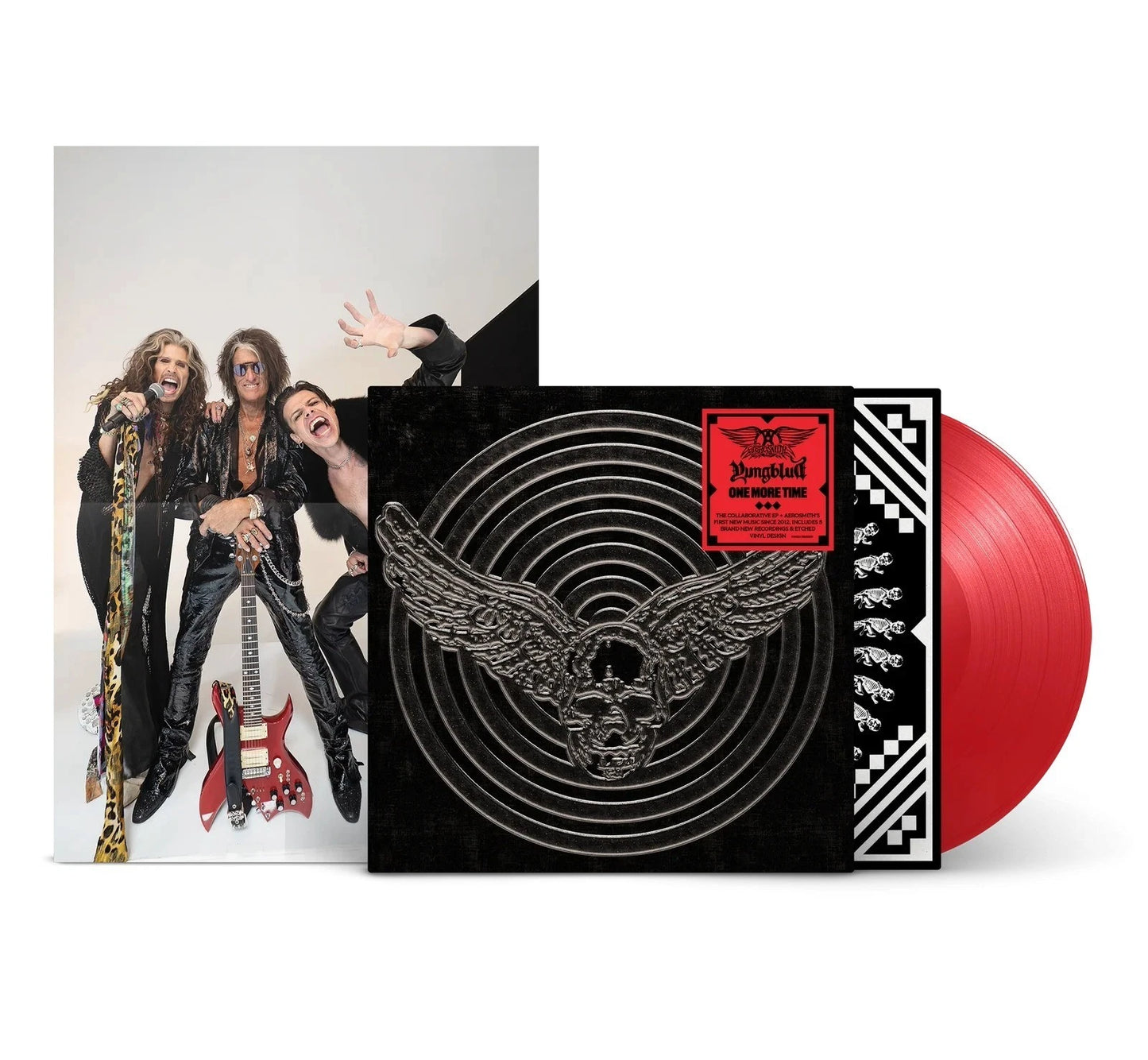 Aerosmith, YUNGBLUD - One More Time (Alternative Cover, Red Vinyl LP)