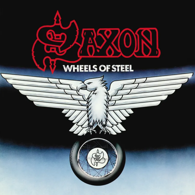 Saxon - Wheels Of Steel (45th Anniversary Edition) (Red Blue Vinyl LP)