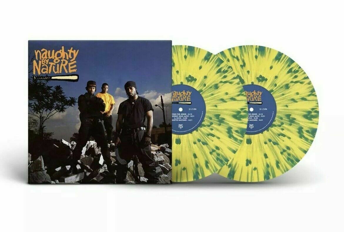 Naughty By Nature - Naughty by nature (Blue & Yellow Splatter LP)