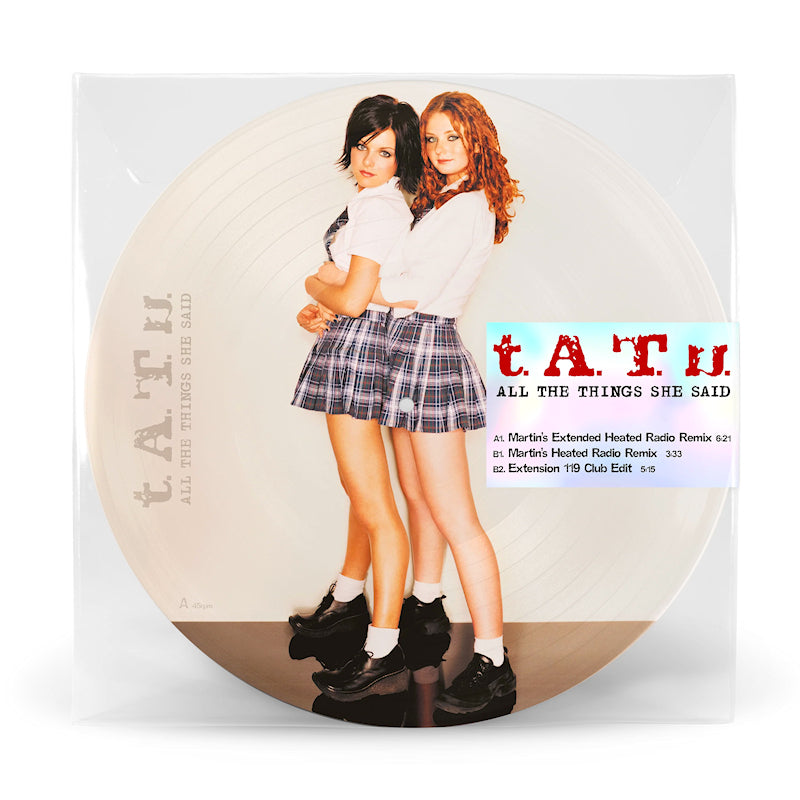 t.A.T.u. - All The Things She Said (Picture Disc Vinyl LP)