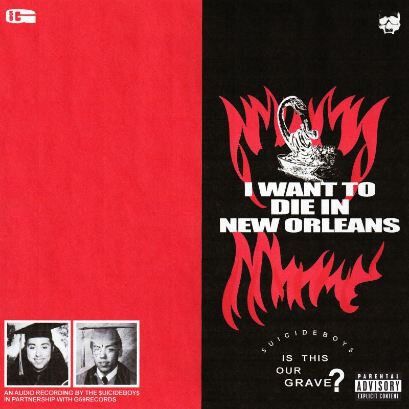 $Uicideboy$ - I Want To Die In New Orleans (Silver Coloured LP)