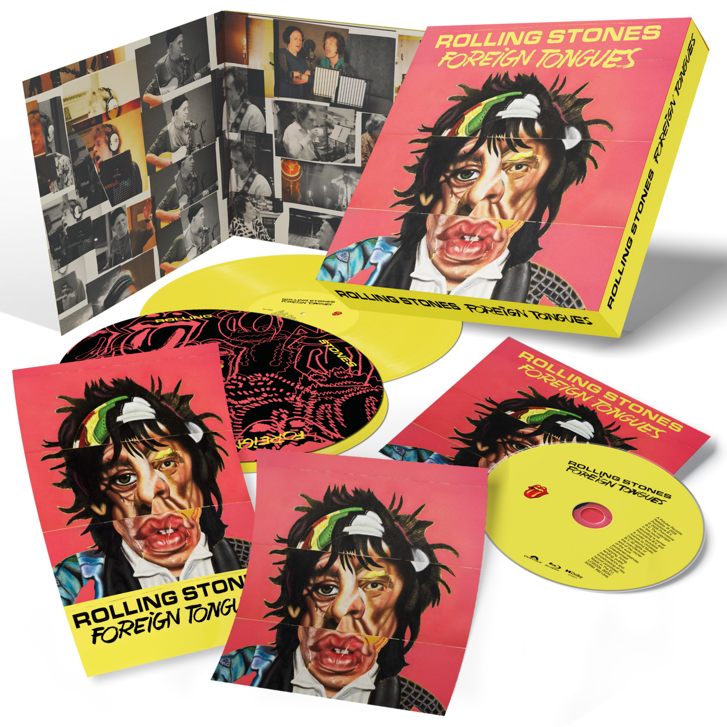 The Rolling Stones - Foreign Tongues (Yellow Vinyl, Boxset LP)