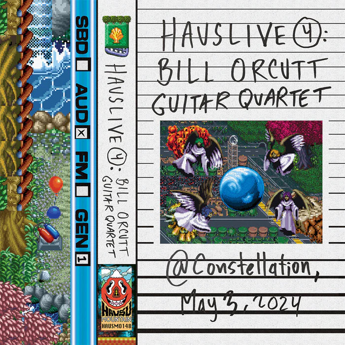 Bill Orcutt Guitar Quartet - Hauslive 4 (Cassette)