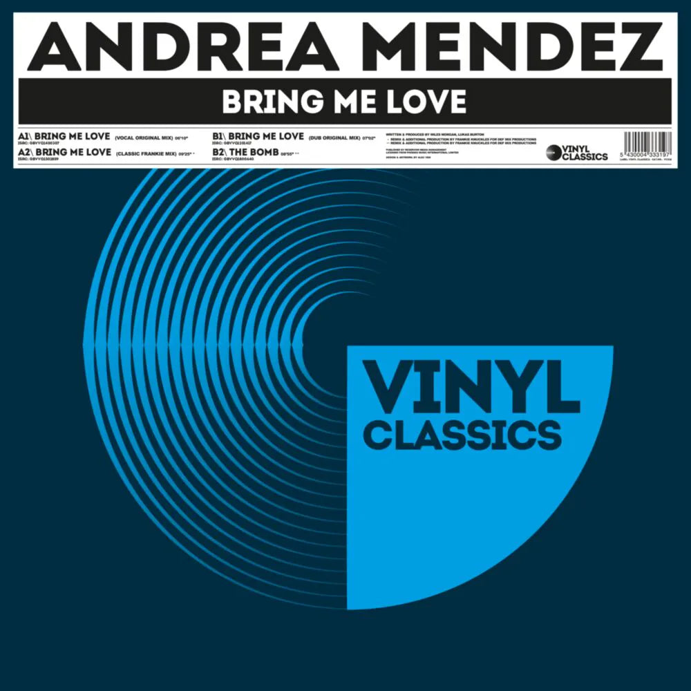 Andrea Mendez - Bring Me Love (12")