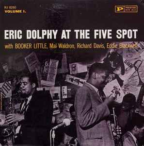 USED - Eric Dolphy - At The Five Spot, Volume 1.