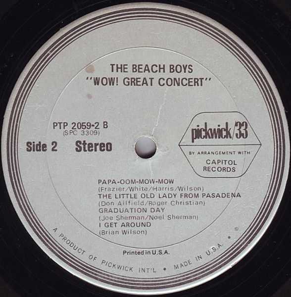 USED - The Beach Boys - High Water