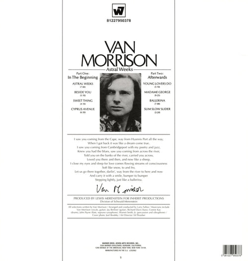 Van Morrison - Astral Weeks