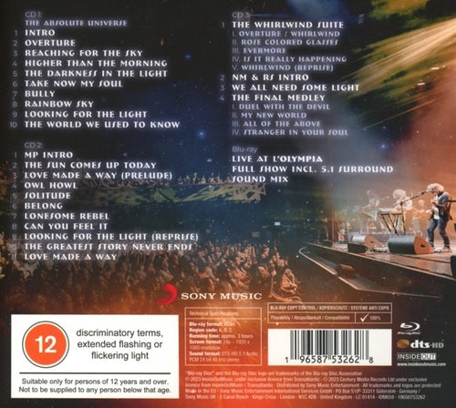 Transatlantic - The Final Flight: Live At L'olympia