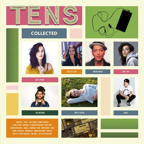 Various Artists - Tens Collected (Translucent Blue Vinyl)