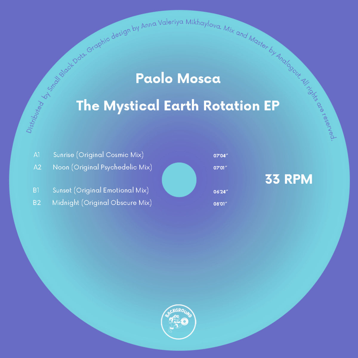 Paolo Mosca - The Mystical Earth Rotation EP
