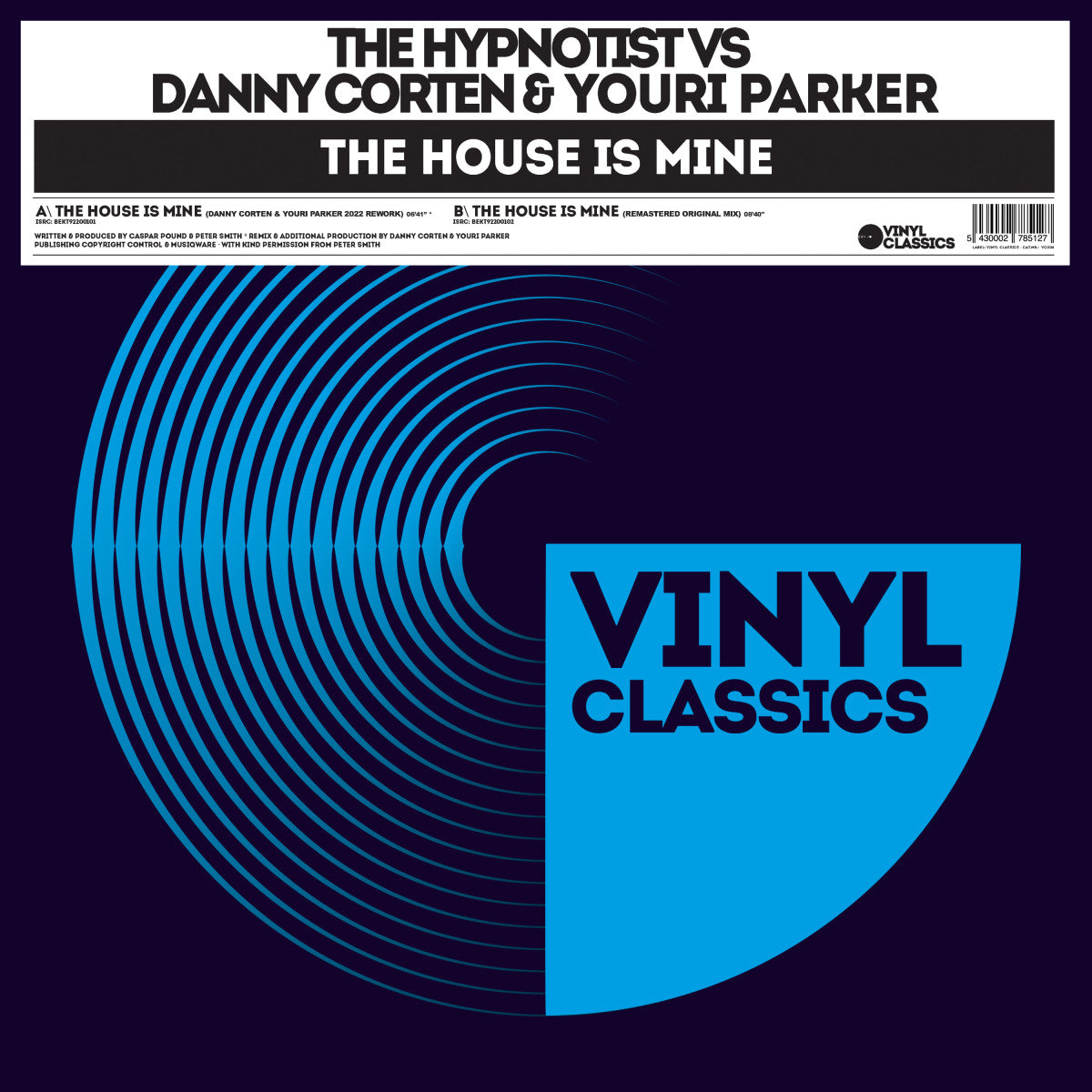 DANNY CORTEN & YOURI PARKER VS THE HYPNOTIST - THE HOUSE IS MINE