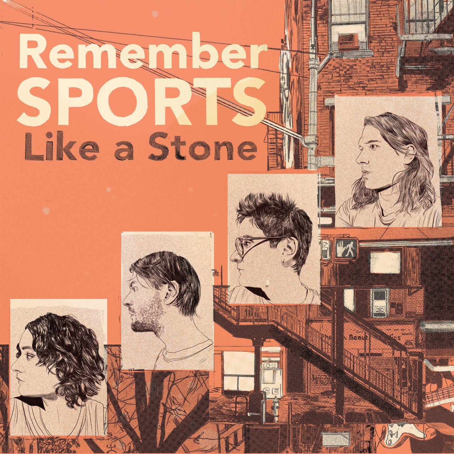 Remember Sports - Like A Stone (Coloured Vinyl)