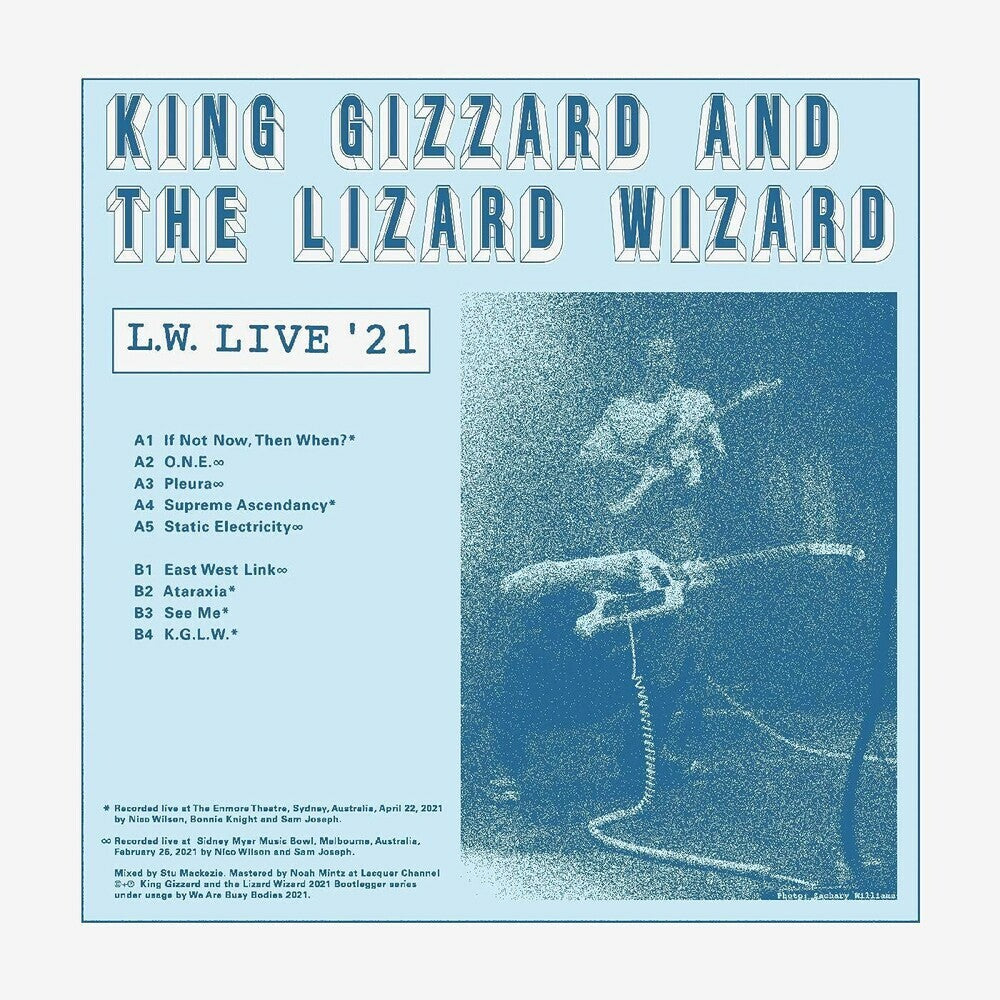 King Gizzard & The Lizard Wizard - L.W. Live In Australia (Coloured VInyl)