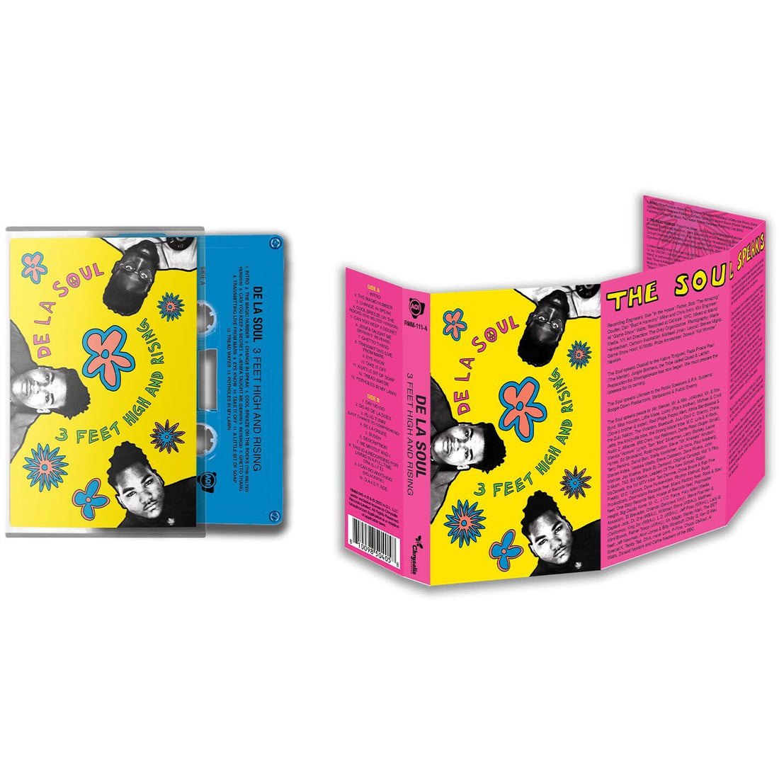 De La Soul - 3 Feet High and Rising (Blue and Red Cassette)