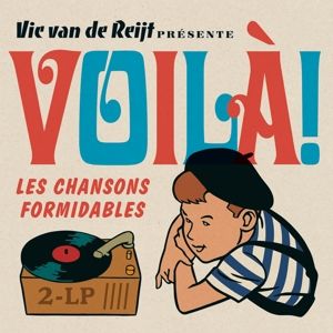Various Artists - Voila! Les Chansons Formidables (Blue and Red Coloured LP)