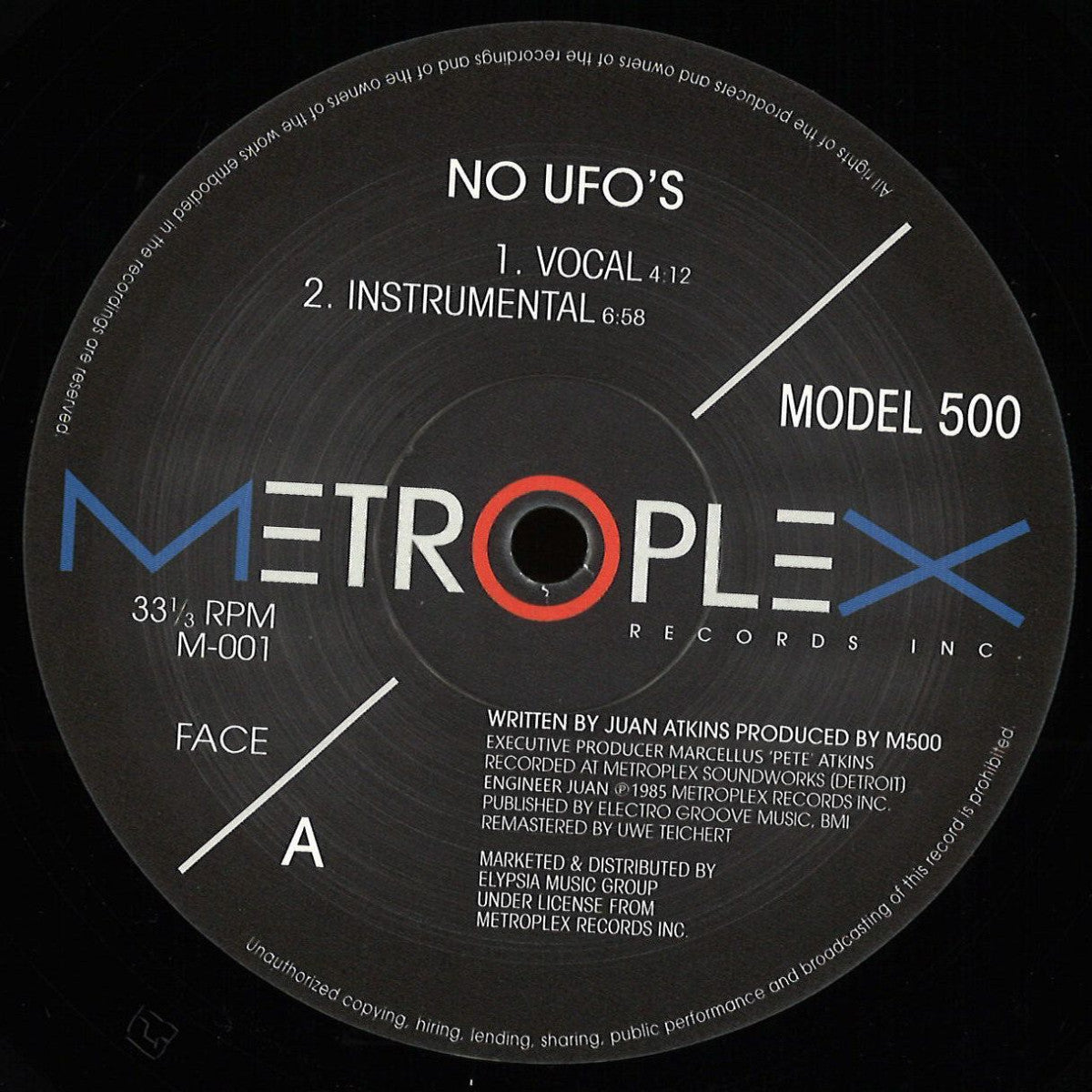Model 500 - No UFO's (Remastered Edition)