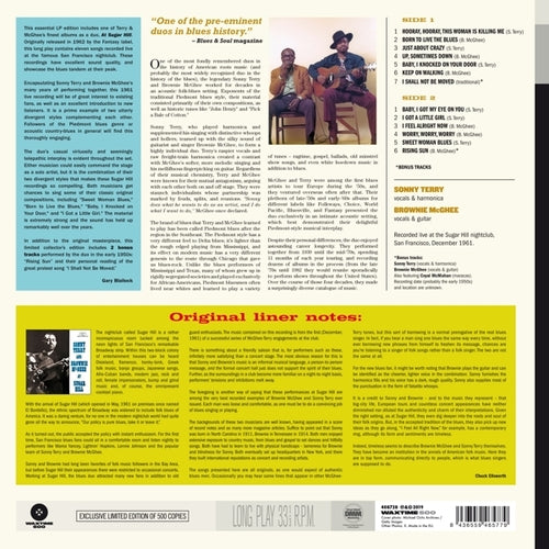 Sonny Terry & McGhee - At Sugar Hill