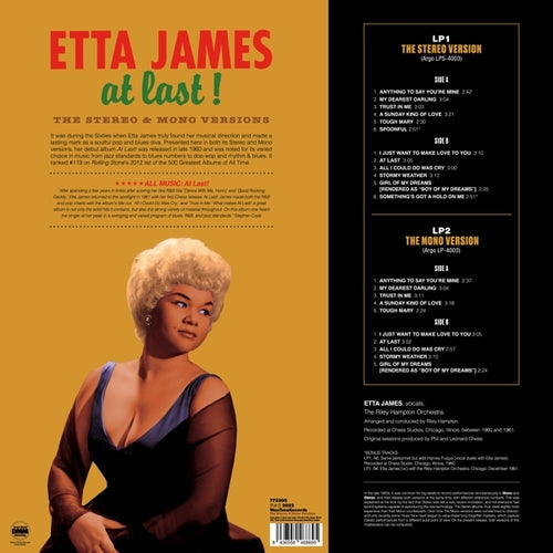 Etta James - At Last! (Stereo & Mono)