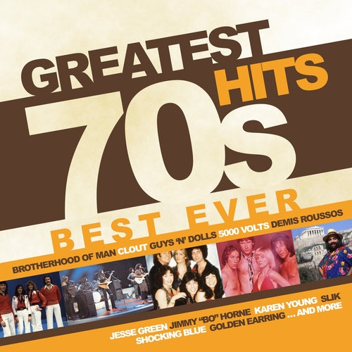Various Artists - Greatest 70s Hits Best Ever (Yellow Vinyl)
