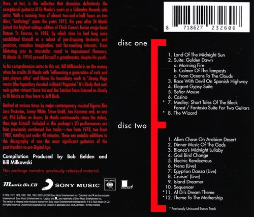 Al Di Meola - Anthology